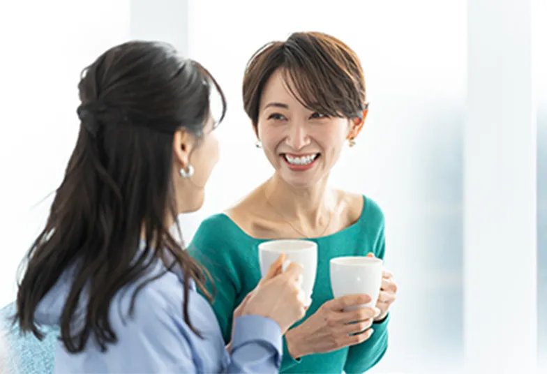 マスクを外す機会が増えてきた
